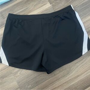 Black and White Women's Shorts